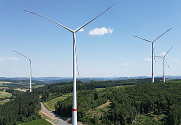 Windpark in Herrscheid